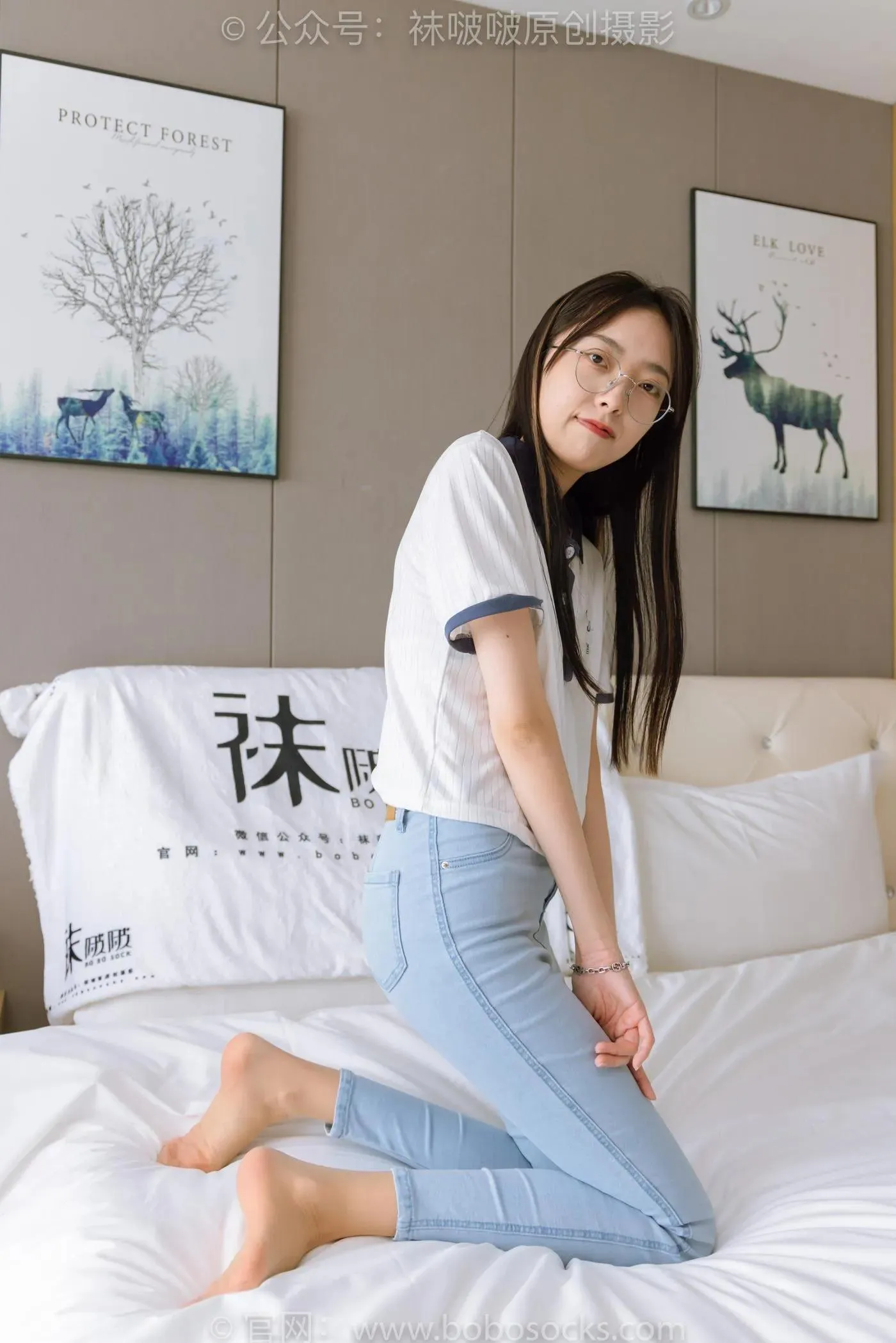 [BoBoSocks袜啵啵]NO.161 稚予-贝壳头板鞋、肉丝、裤里丝 [140P]插图